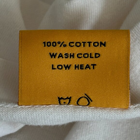 Gallery Dept White & Faded Black Book Club T-Shirt - Picture 5 of 5